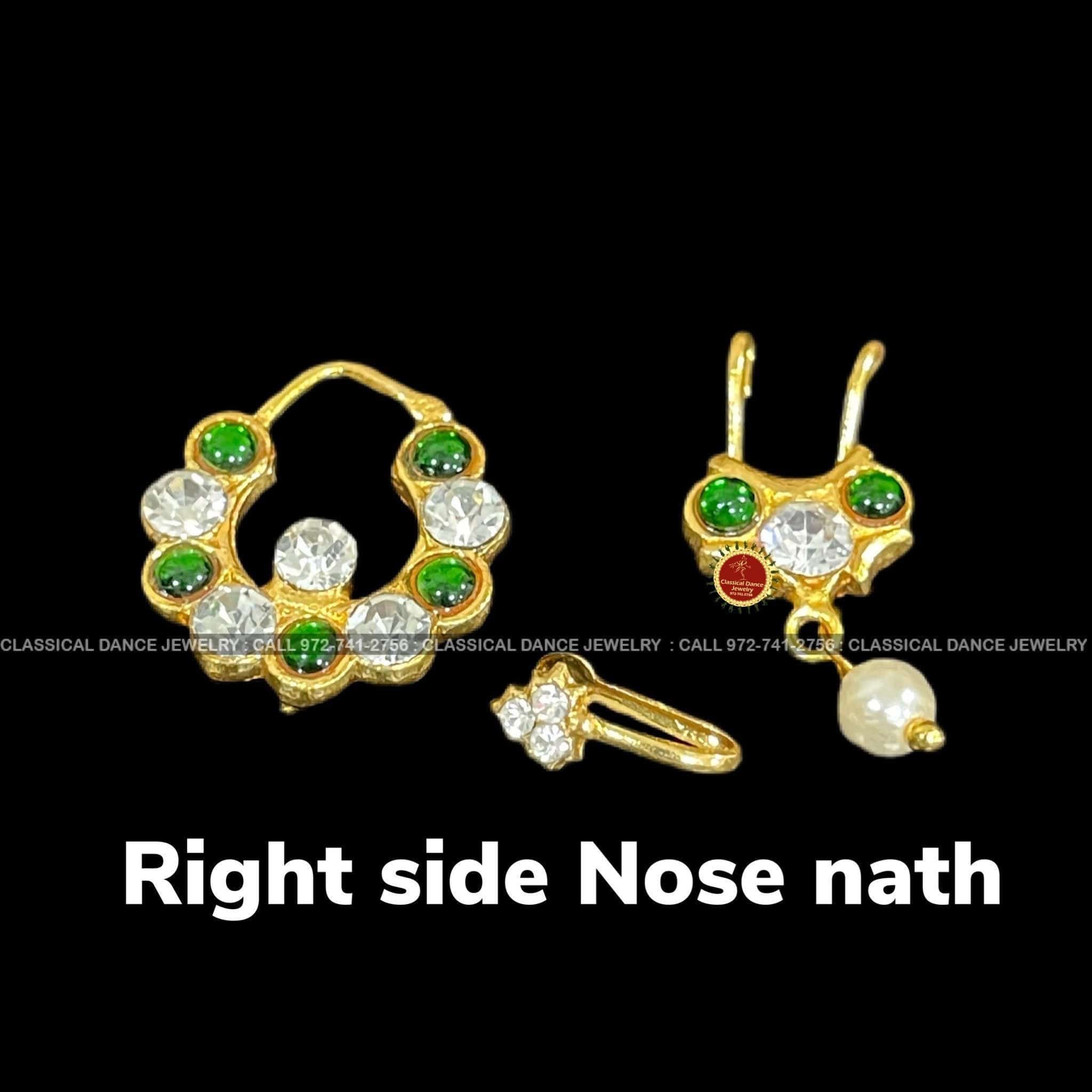 Buy Indian Kundan Earrings Green Pearls Earrings Back Side Meenakari Indian  Earrings Long Dangler Party Wear Gold Plated Jewelry Wedding Jewelry Online  in India - Etsy